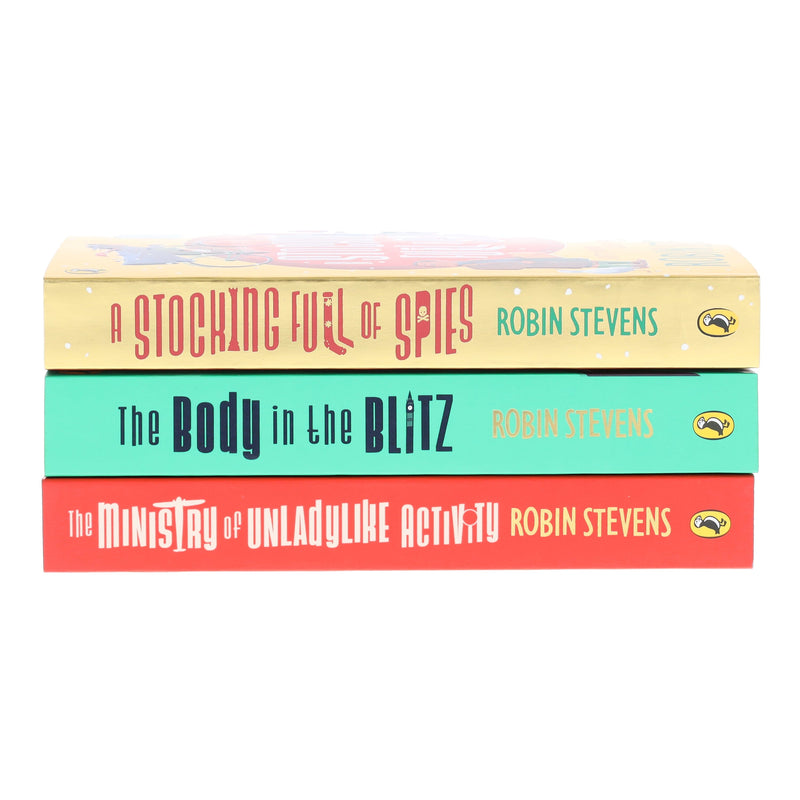 The Ministry of Unladylike Activity by Robin Stevens 3 Books Collection Set - Ages 8-13 - Paperback Fiction Penguin Random House