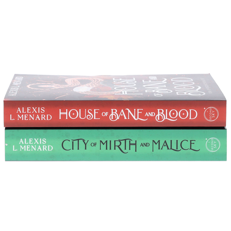 Vows of Vengeance Series by Alexis L. Menard 2 Books Collection Set - Fiction - Paperback Fiction Second Sky