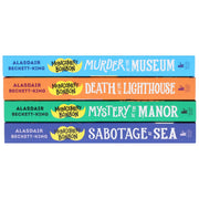 Montgomery Bonbon Series by Alasdair Beckett-King: Illustrated 4 Books Collection Set - Ages 9-12 - Paperback 9-14 Walker Books
