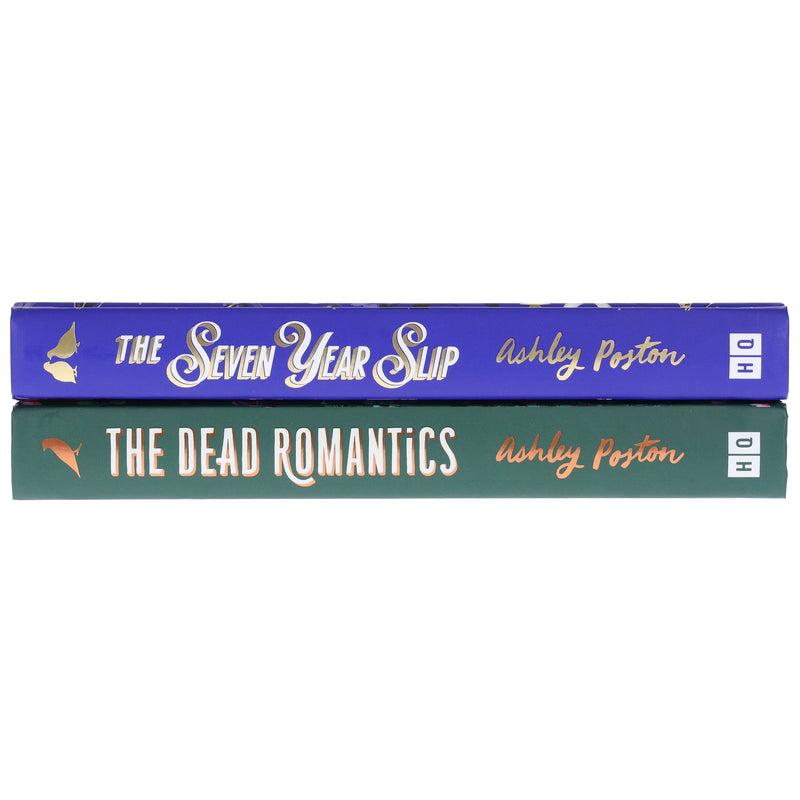 Ashley Poston Novel (The Seven Year Slip & The Dead Romantics) 2 Books Collector's Edition Set - Fiction - Hardback Fiction HarperCollins Publishers