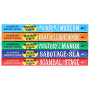 Montgomery Bonbon Series by Alasdair Beckett-King: Illustrated 5 Books Collection Set - Ages 9-12 - Paperback 9-14 Walker Books