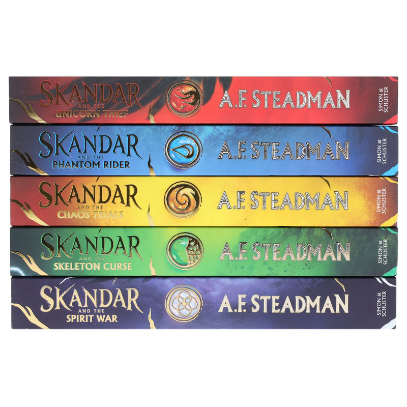 Skandar Series By A.F. Steadman 5 Books Collection Set - Ages 9-12 - Paperback 9-14 Simon & Schuster