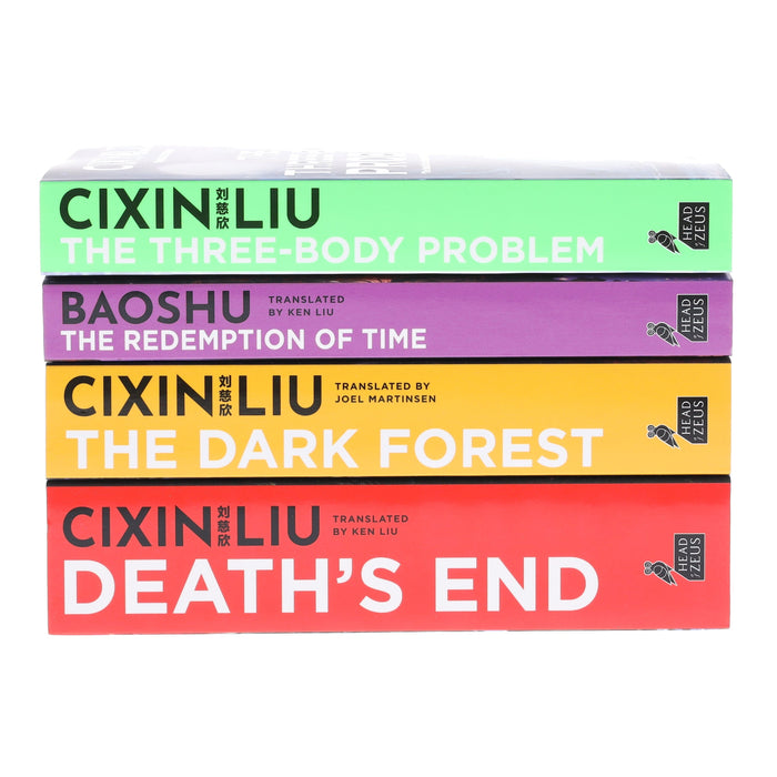 The Three-Body Problem Novels By Cixin Liu & Baoshu 4 Books Collection Set - Fiction - Paperback B2D DEALS Head of Zeus