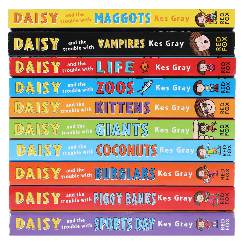 Daisy & The Trouble With Kittens By Kes Gray 10 Books Collection Set - Ages 9-14 - Paperback B2D DEALS Red Fox