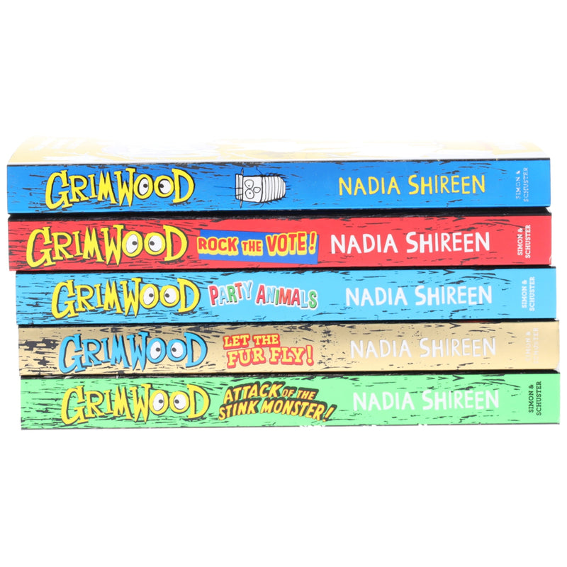 Grimwood Series by Nadia Shireen 5 Books Collection Set - Ages 6+ - Paperback 7-9 Simon & Schuster