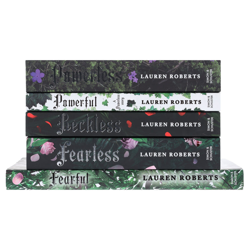 The Powerless Series By Lauren Roberts 5 Books Collection Set - Ages 14+ - Paperback/Hardback Fiction Simon & Schuster