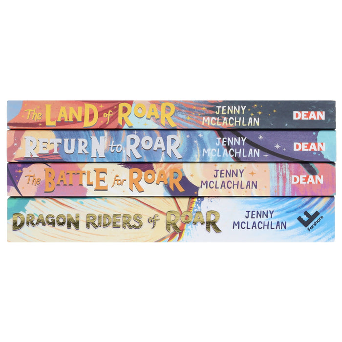 The Land of Roar Series by Jenny McLachlan Illustrated 4 Books Collection Set - Ages 9-14 - Paperback 9-14 HarperCollins Publishers