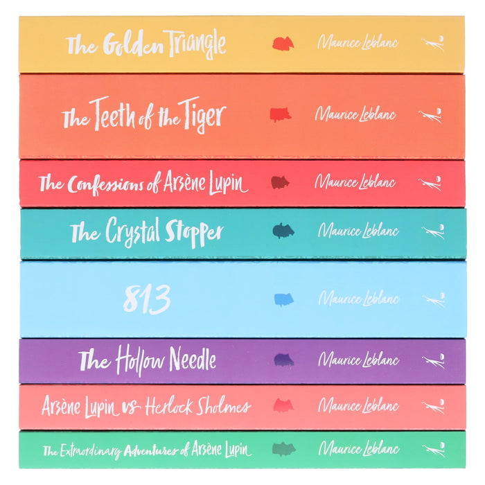 The Complete Collection of Arsene Lupin 8 Books Box Set by Maurice LeBlanc - Age 18 years and up - Paperback Fiction Cherry Stone Publishing