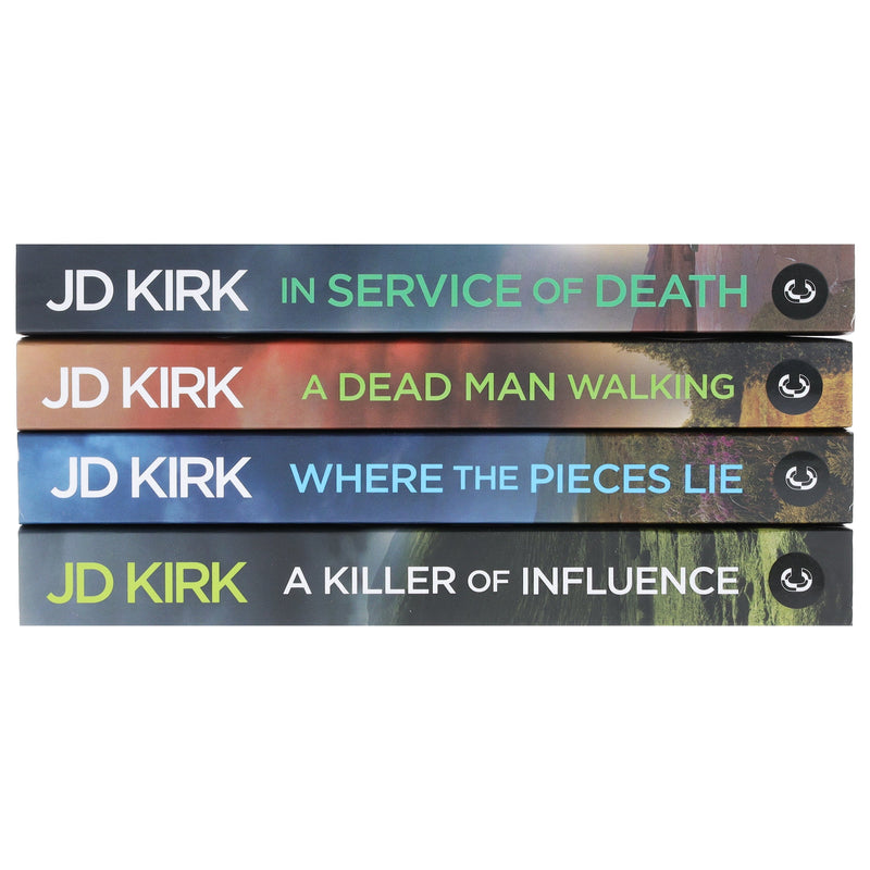 DCI Logan Crime Thrillers (Book 17-20) by JD Kirk 4 Books Collection Set - Fiction - Paperback Fiction Zertex Crime