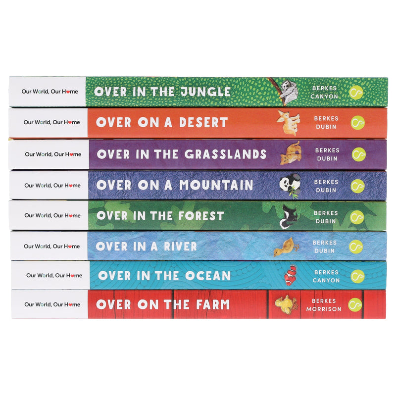 Our World, Our Home Little Library Collection by Marianne Berkes 8 Books Box Set - Ages 3+ - Board Book 3-5 Sourcebooks
