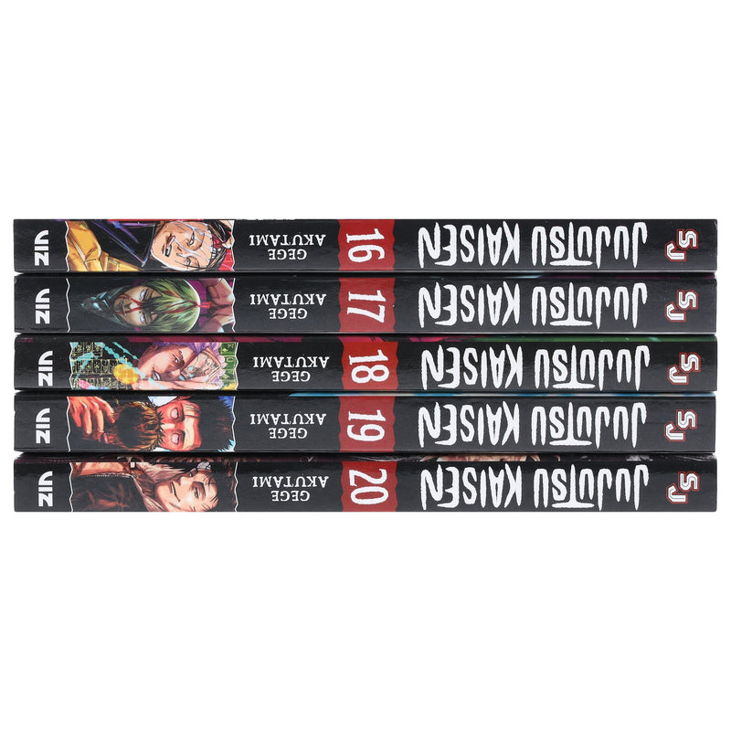 Jujutsu Kaisen Series (Book 16-20) By Gege Akutami 5 Books Collection Manga Set - Ages 16+ - Paperback Graphic Novels Viz Media, Subs. of Shogakukan Inc