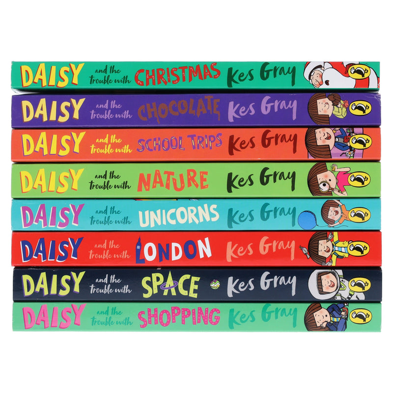 Daisy and the Trouble Series by Kes Gray Illustrated 8 Books Collection Set - Ages 5+ - Paperback 5-7 Penguin Random House