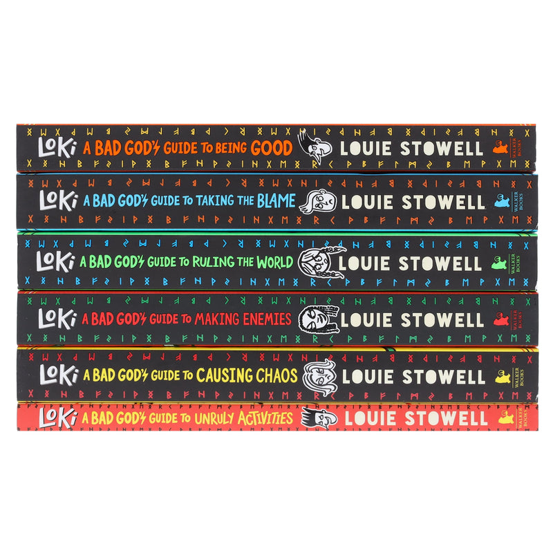 Loki: A Bad God’s Guide Series by Louie Stowell 6 Books Collection Set - Ages 9-12 - Paperback 9-14 Walker Books Ltd