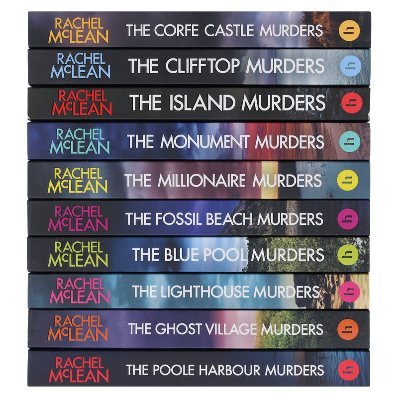 Dorset Crime Series by Rachel Mclean 1-10 Books Collection Set - Fiction - Paperback Fiction Hera Books
