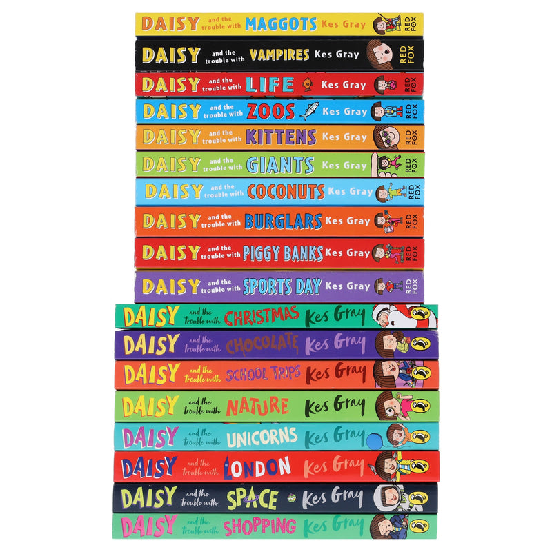 Daisy and the Trouble Collection by Kes Gray Illustrated 18 Books Set - Ages 5+ - Paperback 5-7 Penguin Random House