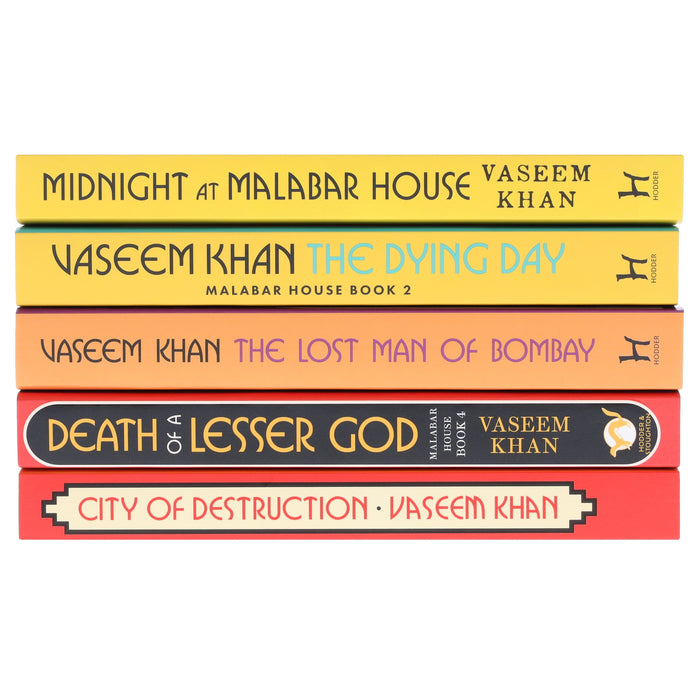 The Malabar House Series by Vaseem Khan 5 Books Collection Set - Fiction - Paperback Fiction Hachette