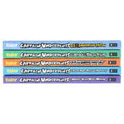 The Captain Underpants Colossal Color Collection Epic Graphic Novels 5 Books Set - Ages 7-10 - Hardback Graphic Novels Scholastic