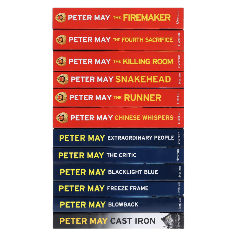 The Enzo Files & China Thrillers Series by Peter May 12 Books Collection Set - Fiction - Paperback Fiction Hachette