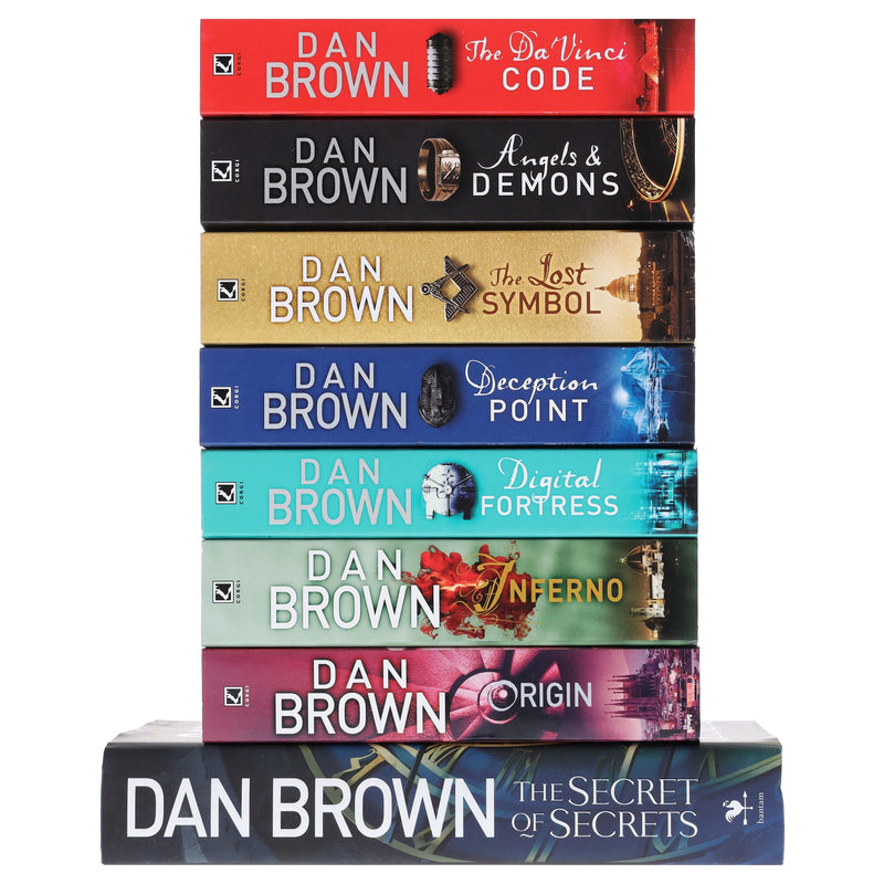 Robert Langdon Series by Dan Brown 8 Books Collection Set - Fiction - Paperback/Hardback Fiction Penguin Random House