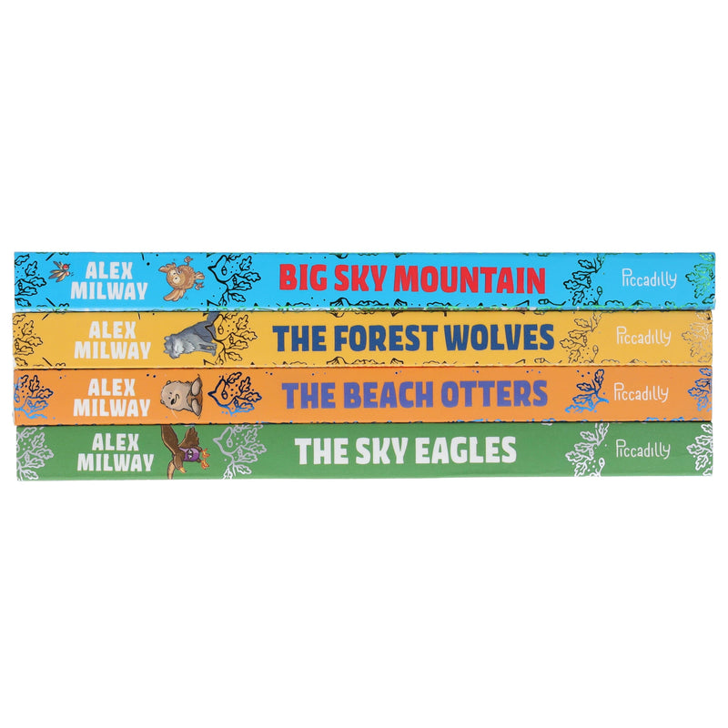 Big Sky Mountain Series by Alex Milway 4 Books Collection Set - Ages 5-8 - Paperback 5-7 Bonnier Books Ltd