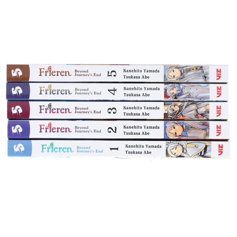 Frieren: Beyond Journey’s End Series By Kanehito Yamada: 5 Books Collection Set - Manga - Paperback Graphic Novels Viz Media, Subs. of Shogakukan Inc