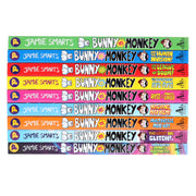 Bunny vs Monkey Series By Jamie Smart 9 Books Collection Set - Ages 7-9 - Paperback B2D DEALS David Fickling Books