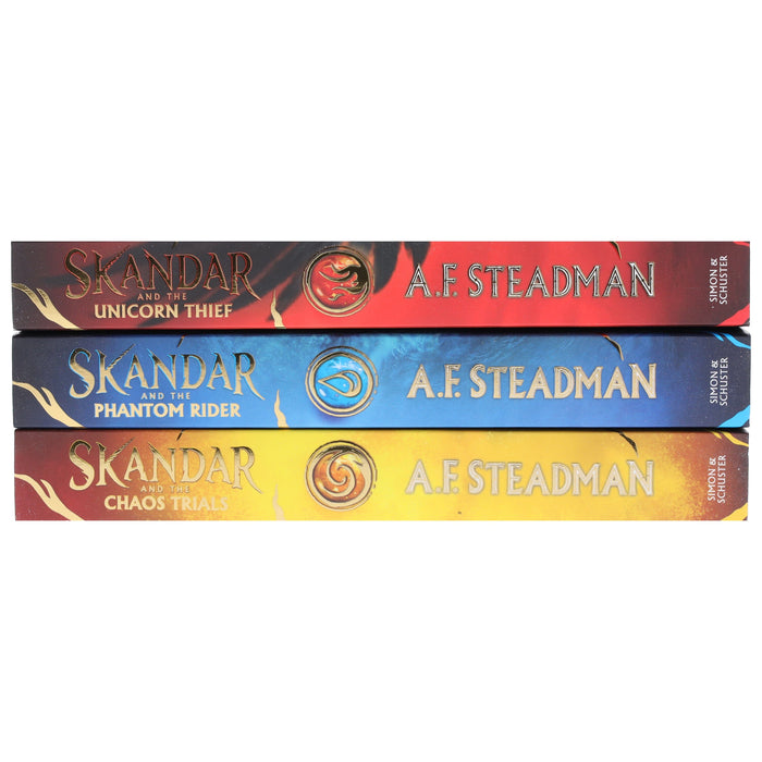 The Skandar Collection Series By A.F. Steadman 3 Books Box Set - Ages 9-12 - Paperback 9-14 Simon & Schuster