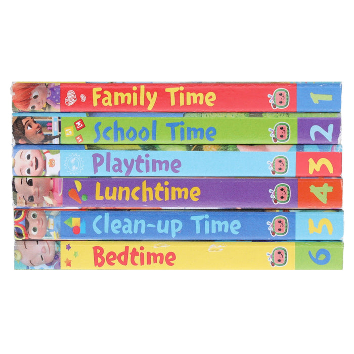 CoComelon Pocket Library: Illustrated 6 Mini books Collection Box Set - Ages 1-4 - Board Book 0-5 HarperCollins Publishers