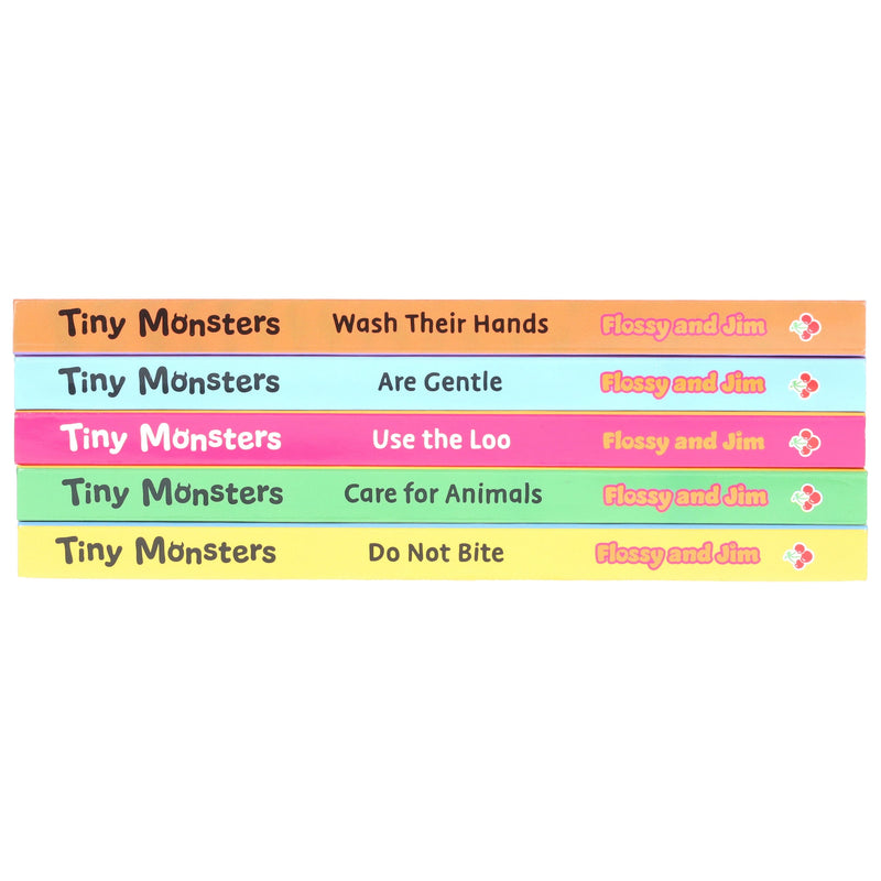 Big Emotions Tiny Monsters Manners & Behaviours Illustrated 5 Books Collection Set - Ages 3-5 - Board Book 0-5 Sweet Cherry Publishing