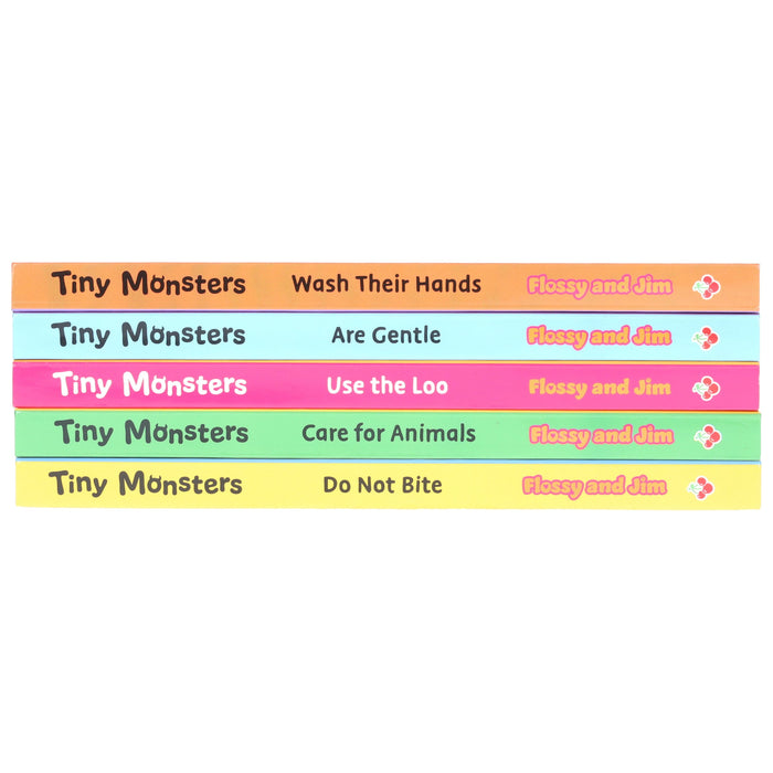 Big Emotions Tiny Monsters Manners & Behaviours Illustrated 5 Books Collection Set - Ages 3-5 - Board Book 0-5 Sweet Cherry Publishing