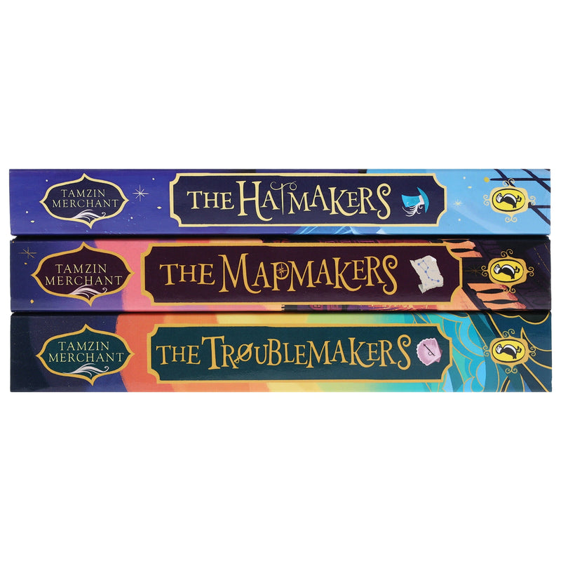 The Hatmakers Series By Tamzin Merchant 3 Books Collection Set - Ages 8-13 - Paperback 9-14 Penguin Random House