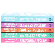 The Puckboys Series (Book 1-5) by Saxon James & Eden Finley 5 Books Collection Set - Fiction - Paperback Fiction Canelo