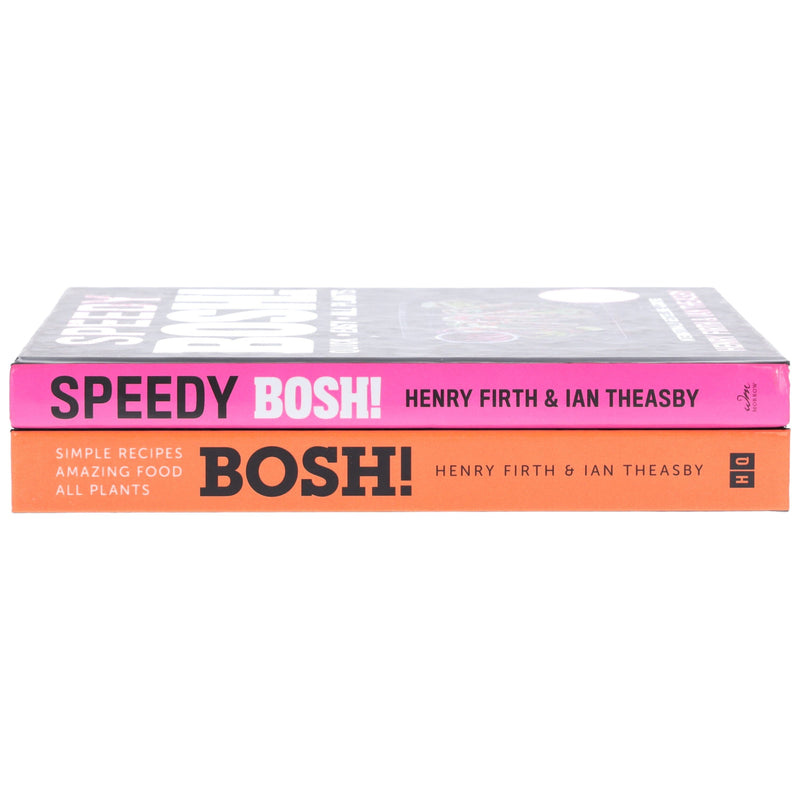 BOSH Simple recipes & Speedy BOSH! By Henry Firth & Ian Theasby 2 Books Collection Set - Hardback Non-Fiction HarperCollins Publishers
