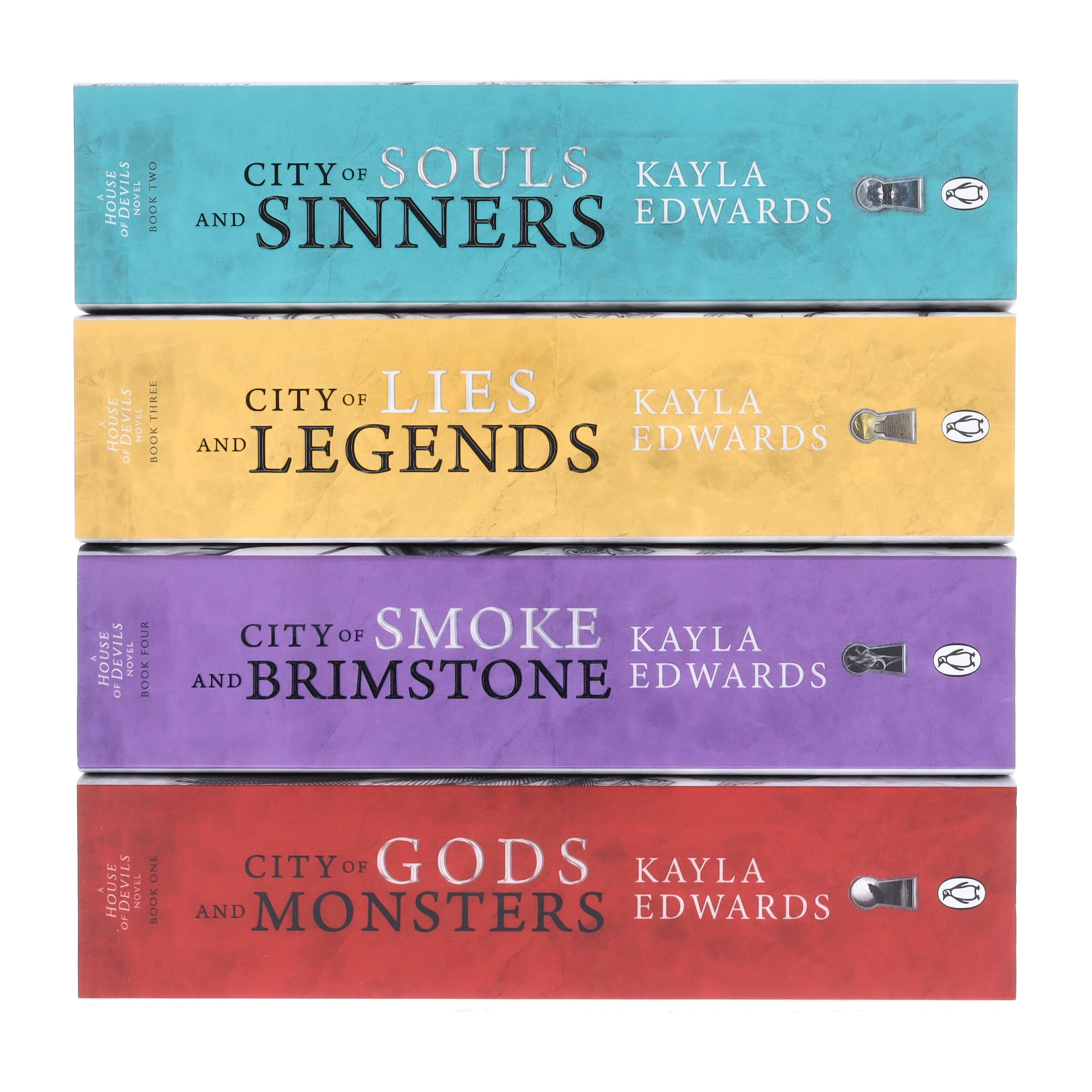 city of gods and monsters book House of Devils Series by Kayla Edwards 4 Books Collection Set