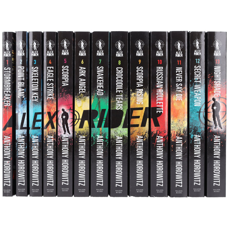 Alex Rider The Complete Missions by Anthony Horowitz: 13 Books Collection Box Set - Ages 9-14 - Paperback 9-14 Walker Books Ltd