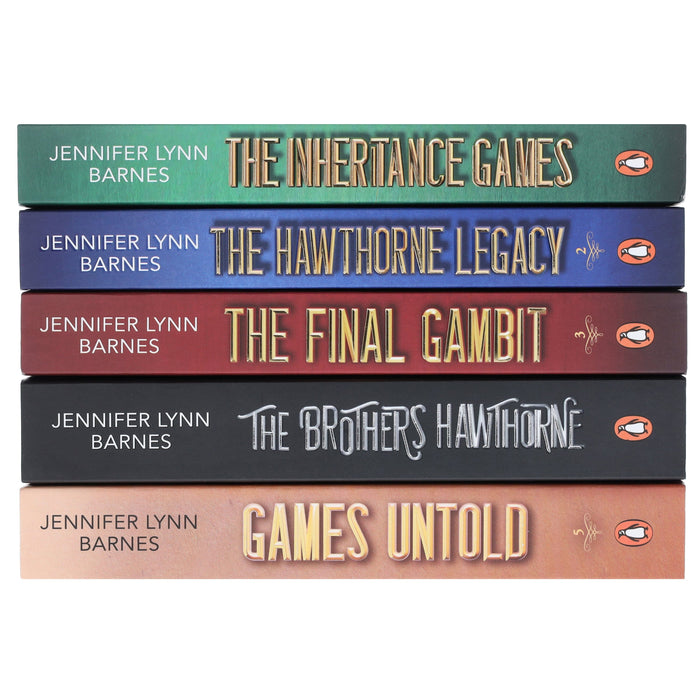 The Inheritance Games Series By Jennifer Lynn Barnes: 5 Books Collection Set - Ages 12-17 - Paperback Fiction Penguin Random House