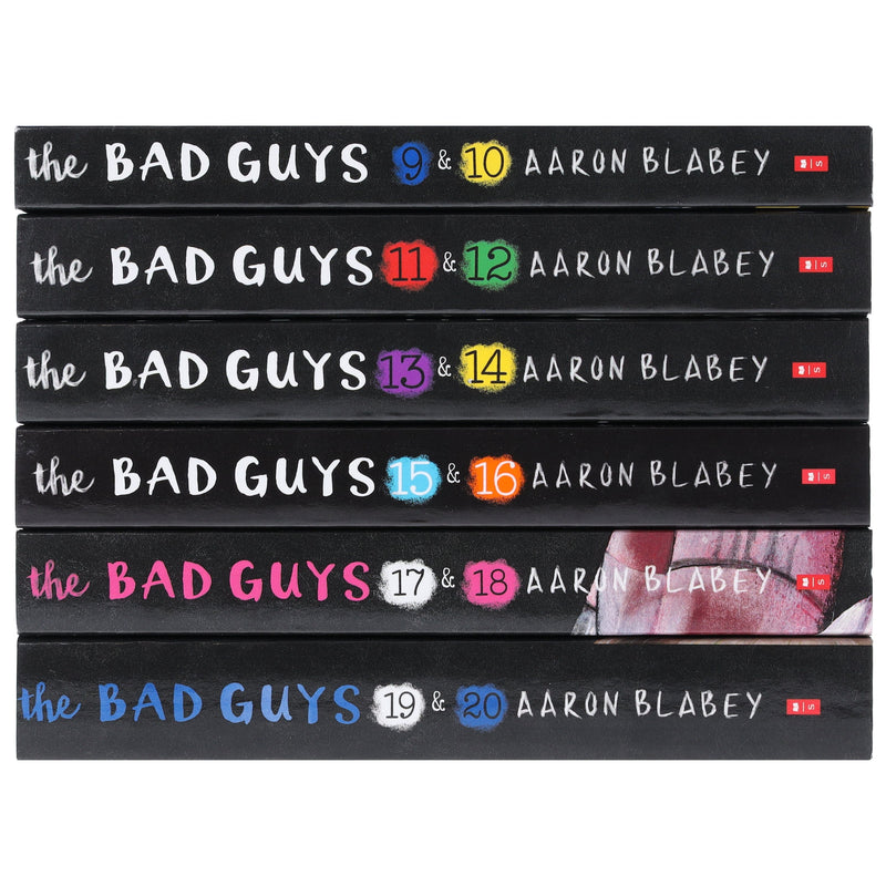 The Bad Guys Episodes 9-20 By Aaron Blabey 6 Books Collection Set - Ages 7-9 - Paperback 7-9 Scholastic