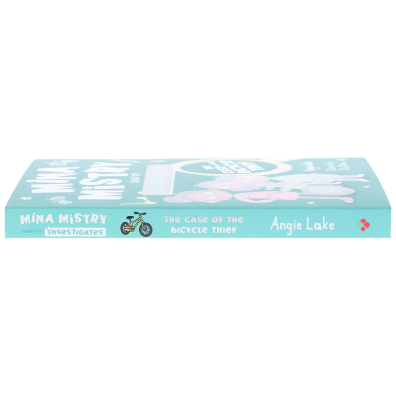 Mina Mistry Investigates Book 3: The Case of the Bicycle Thief by Angie Lake - Ages 7-9 - Paperback 7-9 Sweet Cherry Publishing