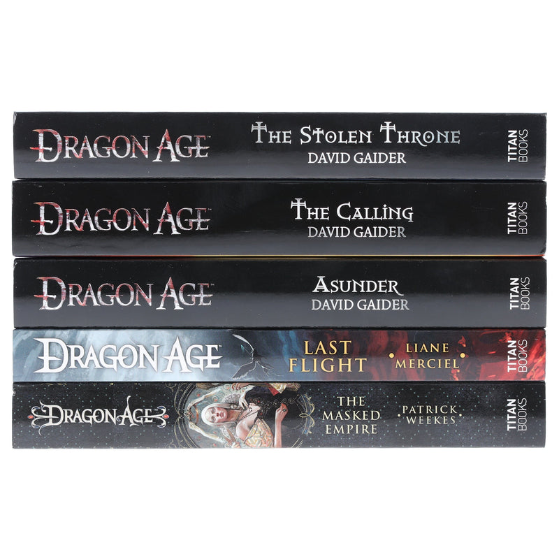 Dragon Age Series by David Gaider: 5 Books Collection Set - Fiction - Paperback Fiction Titan Books Ltd