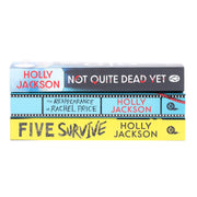 Holly Jackson's (Five Survive, The Reappearance of Rachel Price & Not Quite Dead Yet) 3 Books Collection Set - Fiction - Paperback Fiction Penguin Random House