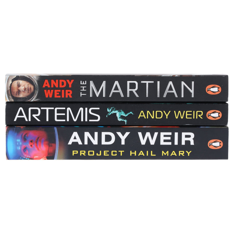 Andy Weir Collection (The Martian, Artemis & Project Hail Mary) 3 Books Set - Fiction - Paperback Fiction Penguin