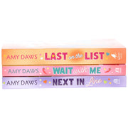 Wait With Me Series by Amy Daws 3 Book Sprayed Edges Collection Set - Fiction - Paperback Fiction Mira Books