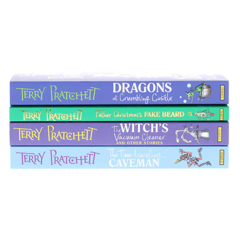 Children's Circle Stories Series by Terry Pratchett 4 Books Collection Set - Ages 7-11 - Paperback 9-14 Penguin Random House