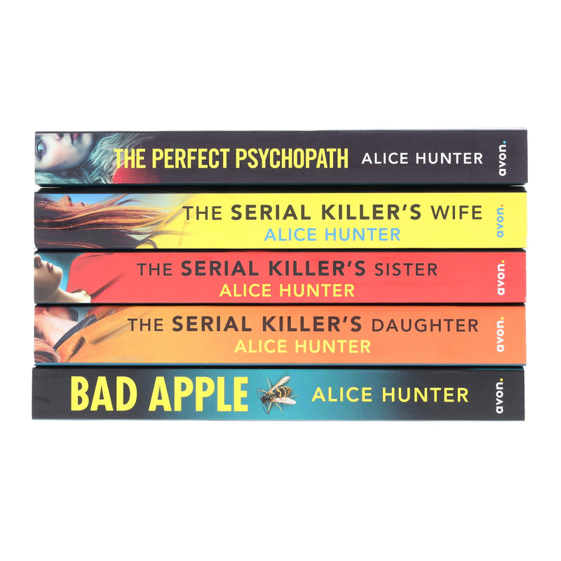 The Serial Killer Series By Alice Hunter 5 Books Collection Set - Fiction - Paperback Fiction HarperCollins Publishers