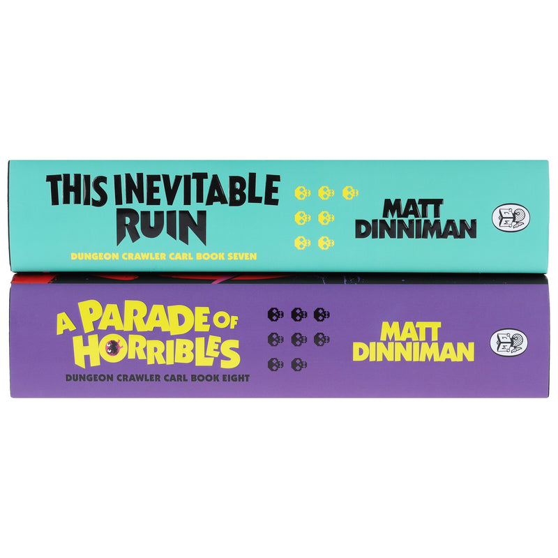 Dungeon Crawler Carl Series (Book 7&8) by Matt Dinniman 2 Books Collection Set - Fiction - Hardback Fiction Penguin Random House