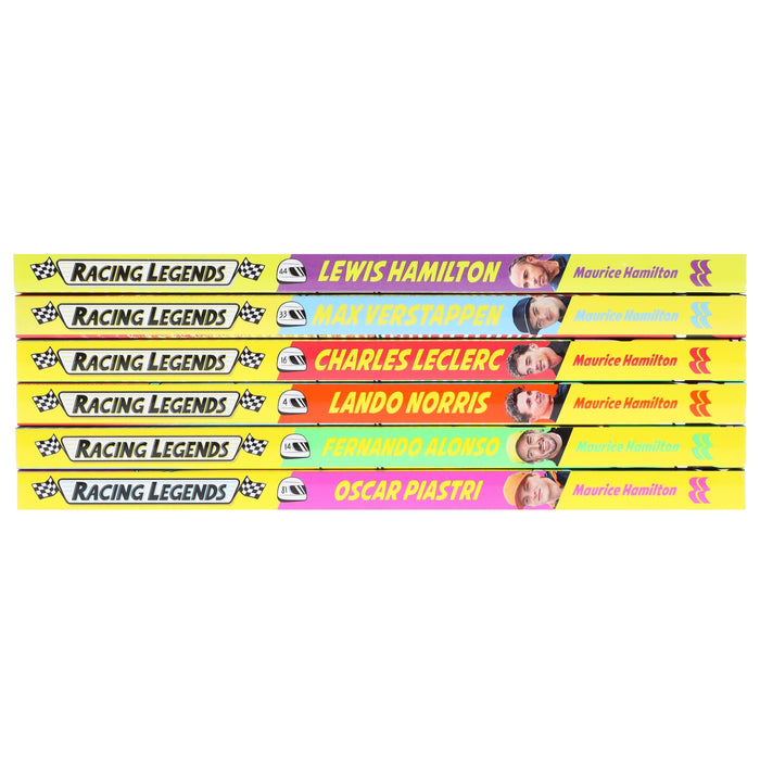 Racing Legends: 101 Facts about Formula One By Maurice Hamilton 6 Books Collection Set - Ages 7-9 - Paperback 7-9 Pan Macmillan