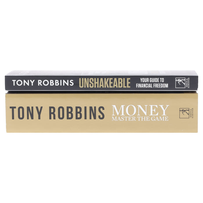Tony Robbins Collection (Unshakeable: Your Guide to Financial Freedom & Money Master the Game) 2 Books Set - Non Fiction - Paperback Non-Fiction Simon & Schuster