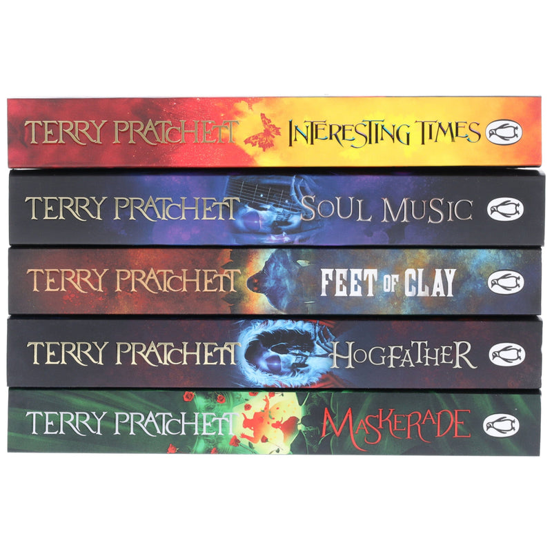 Discworld (Book 16-20) by Terry Pratchett 5 Books Collection Set - Fiction - Paperback Fiction Penguin Random House