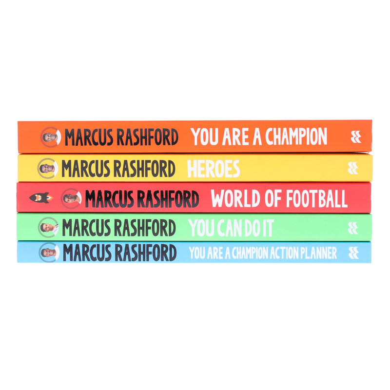Marcus Rashford's You Can Do It: 5 Books Collection Set - Ages 10-14 - Paperback 9-14 Pan Macmillan