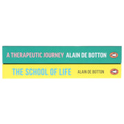 A Therapeutic Journey & The School of Life by Alain de Botton 2 Books Collection Set - Non Fiction - Paperback Non-Fiction Penguin